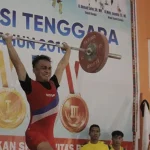 Konsel Raih Emas Perdana dari Cabor Angkat Besi Konsel Raih Emas Perdana dari Cabor Angkat Besi