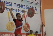 Konsel Raih Emas Perdana dari Cabor Angkat Besi Konsel Raih Emas Perdana dari Cabor Angkat Besi