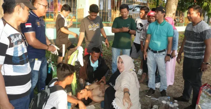 Cedera, Atlet Panjang Tebing Konsel Terjatuh Saat Berlaga di Porprov XIII