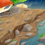 Musim Hujan, Ini Lokasi Rawan Banjir dan Tanah Longsor di Kendari Ilustrasi Banjir dan Tanah Longsor