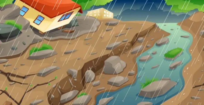 Ilustrasi Banjir dan Tanah Longsor