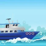 29 Jam Terombang Ambing di Laut Ereke, 6 Penumpang Kapal Rute Wanci Ditemukan Selamat Ilustrasi Kapal