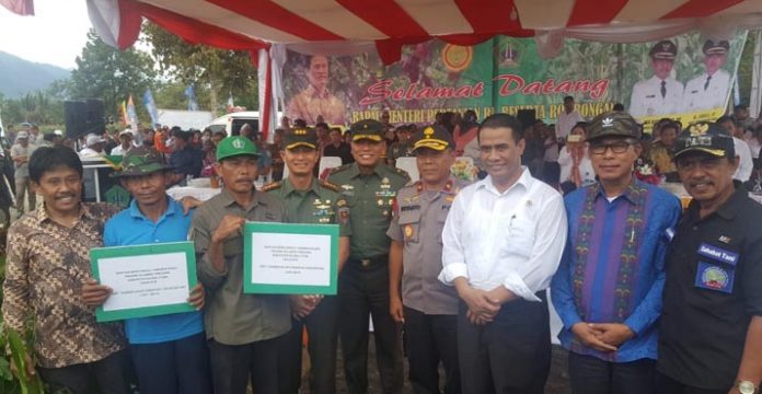 Kunjungan Mentan di Kolut Bawa Angin Segar Buat Petani