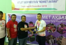 ANTAM Apresiasi Prestasi Komet Akbar, Petenis Meja Pomalaa yang Mendunia ANTAM Apresiasi Prestasi Komet Akbar, Petenis Meja Pomalaa yang Mendunia