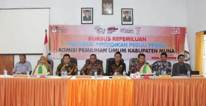 Pemilih Pemula Rawan Golput, KPU Muna Bentuk Komunitas Sadar Pemilu