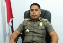 Libur Tahun Baru, Satpol PP Mubar Siaga di Tempat Wisata Kepala Satpol PP kabupaten Mubar, La Ode Sagala