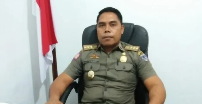 Kepala Satpol PP kabupaten Mubar, La Ode Sagala
