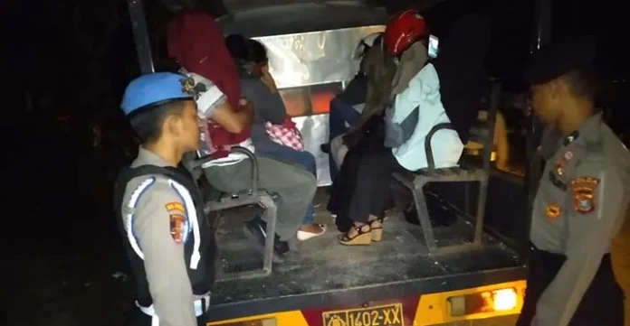 Polisi Amankan 7 Pasangan Diluar Nikah