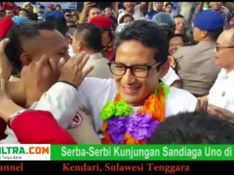 VIDEO : Serba-Serbi Kunjungan Sandiaga Uno di Kendari