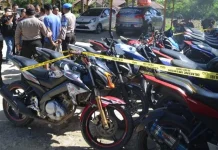Tangkap Mahasiswa Pelaku Pencurian, Polsek Poasia Amankan 15 Unit Motor Vixion Tangkap Mahasiswa, Polsek Poasia Amankan 15 Unit Motor Vixion