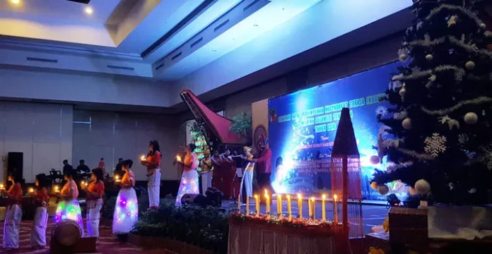 Himpunan Masyarakat Toraja di Kendari Rayakan Natal di Hotel Claro