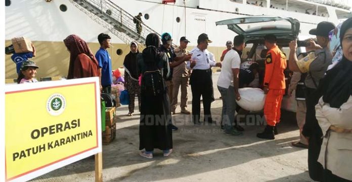 Operasi Patuh, Karantina Kendari Temukan Komoditas Pertanian Tanpa Dokumen