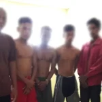 Enam Pria Asal Kabaena Timur Kedapatan Mencuri Kabel PT. SSU Enam Pria Asal Kabaena Timur Kedapatan Mencuri Kabel PT. SSU