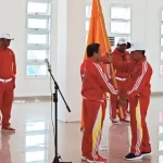 Lepas Kontingen di Porprov, Sekda Butur Optimis Raih Medali Lepas Kontingen di Porprov, Sekda Butur Optimis Raih Medali