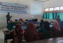 Fakultas Teknik UHO Beri Pembekalan Ms Excel ke Guru SD Fakultas Teknik UHO Beri Pembekalan Ms Excel ke Guru SD