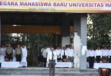 Rektor UHO : Mahasiswa Harus Miliki Jiwa Nasionalisme dan Berwawasan Kebangsaan Rektor UHO : Mahasiswa Harus Miliki Jiwa Nasionalisme dan Berwawasan Kebangsaan