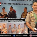 Polres Kendari Masuk Zona Integritas Menuju Wilayah Bebas dari Korupsi Polres Kendari Masuk Zona Integritas Menuju Wilayah Bebas dari Korupsi