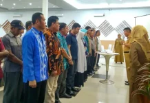 Pj Sekot Kukuhkan Pengurus Kontak Tani dan Nelayan Kota Kendari Pj Sekot Kukuhkan Pengurus Kontak Tani dan Nelayan Kota Kendari