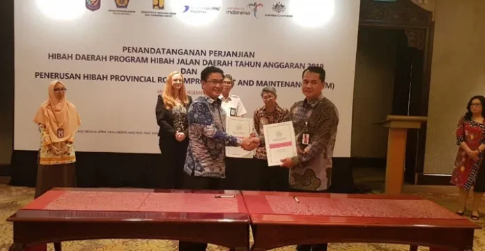 2019, Kemitraan Indonesia-Australia Bangun Jalan di Sultra