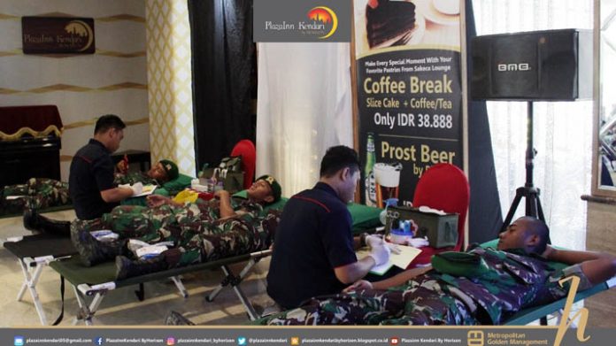 Peringati Hari Kesetiakawanan Sosial Nasional, PlazaInn Gelar Donor Darah