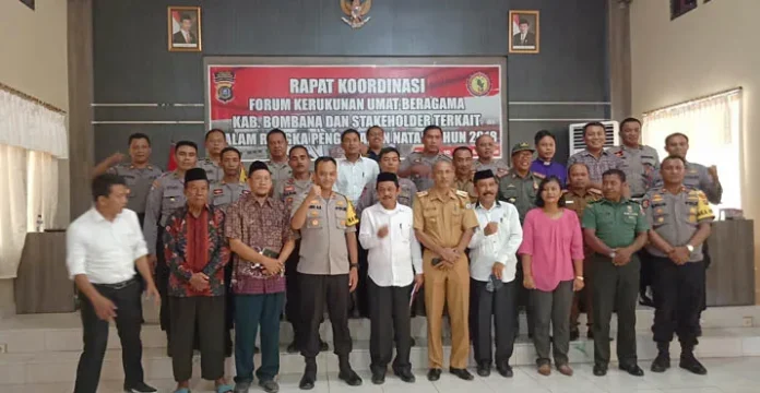 Jelang Natal, Kapolres Bombana Tekankan Soal Toleransi