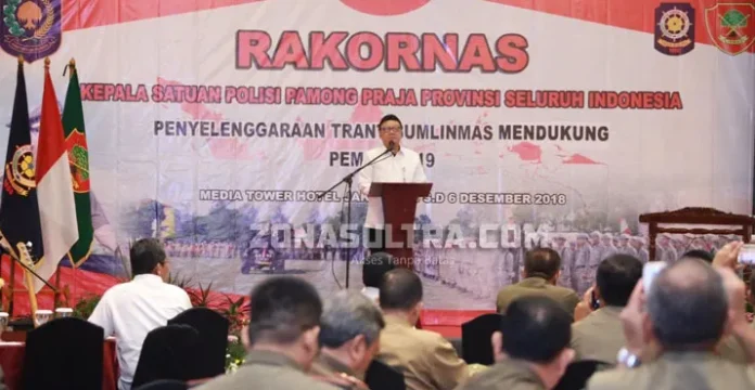 Mendagri Minta Satpol PP Netral di Pemilu 2019