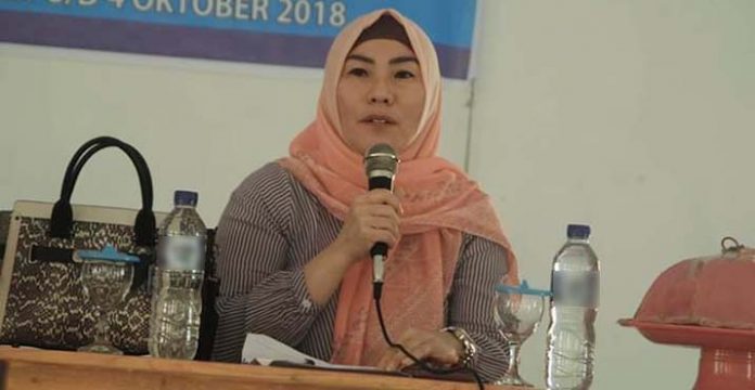 Wakil Ketua Komisi III DPRD Sultra Sarlinda Mokke