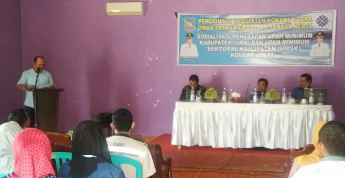 sosialisasi_umk_konut Aktifitas Perusahaan di Konut Dinilai Tak Menghargai Pemerintah dan Masyarakat