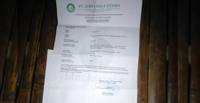surat_ssu PT SSU Kembali "Berulah" Usai PHK 544 Karyawan