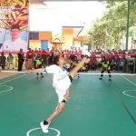Porprov XIII, Muna Ditekuk Sepak Takraw Putri Mubar Porprov XIII, Muna Ditekuk Sepak Takraw Putri Mubar