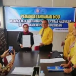 Kerjasama Tri Dharma Perguruan Tinggi, Farmasi UHO Teken MoU dengan Pelita Ibu Kerjasama Tri Dharma Perguruan Tinggi, Farmasi UHO Teken MoU dengan Pelita Ibu