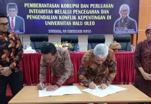 Cegah Korupsi, UHO dan TII Teken MoU Cegah Korupsi, UHO dan TII Teken MoU