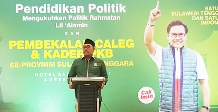 wasekjen_pkb Pembekalan Caleg, Ini Tiga Isu yang Disampaikan Wasekjen PKB Sultra