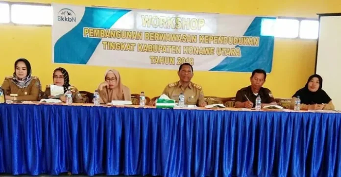 Wujudkan SDM Berkualitas, DPPKB Konut Gelar Workshop PBK