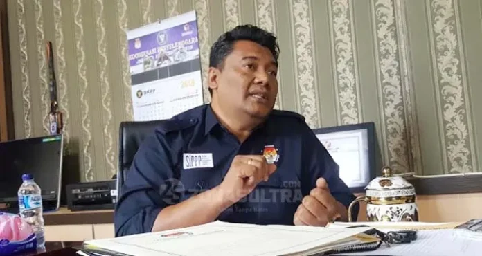 La Ode Abdul Natsir Ketua Komisi Pemilihan Umum (KPU) Sulawesi Tenggara (Sultra) La Ode Abdul Natsir