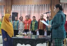 Sri Lestari Resmi Pimpin TP PKK Kendari Sri Lestari Resmi Pimpin TP PKK Kendari