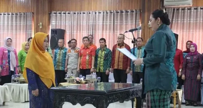Sri Lestari Sri Lestari Resmi Pimpin TP PKK Kendari