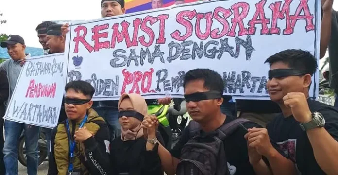 aji_ijti AJI Kendari Desak Presiden Cabut Remisi Terpidana Pembunuh Jurnalis