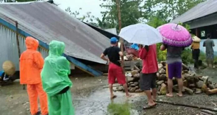 Puting Beliung Terjang 3 Kecamatan di Konut, 3 Rumah Hancur