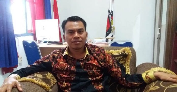 Ketua Komisi Pemilihan Umum (KPU) Kabupaten Mubar, Awaluddin Usa