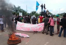 Dianggap Rugikan Masyarakat, PT Aman Fortuna Nusantara Didemo Dianggap Rugikan Masyarakat, PT Aman Fortuna Nusantara Didemo