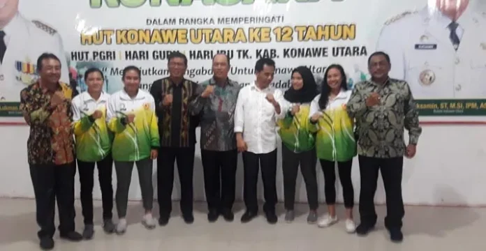 Bupati Serahkan Bonus Atlet Porprov di HUT Konut