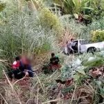 Melaju di Tikungan, Mobil Hilux Terjun ke Jurang Kolut Melaju di Tikungan, Mobil Hilux Terjun ke Jurang Kolut
