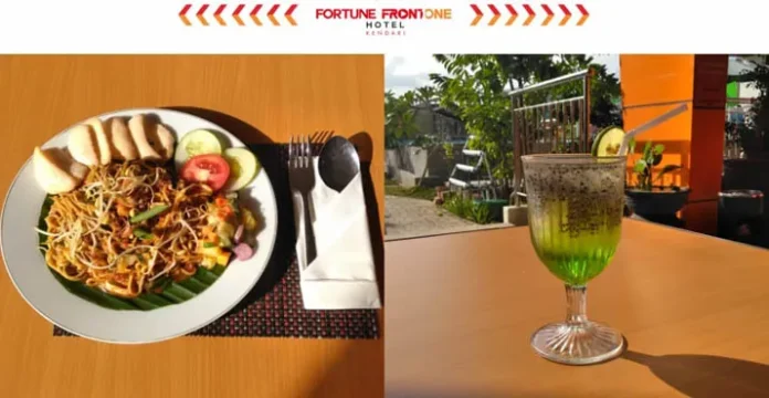 Ada Promo Mie Aceh dan Es Timun Selasih di Fortune Frontone Hotel Kendari