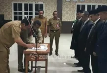 Rusman Rombak Kabinet, Sembilan Pejabat Pemda Muna Berganti Rusman Rombak Kabinet, Sembilan Pejabat Pemda Muna Berganti