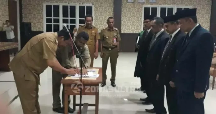 Rusman Rombak Kabinet, Sembilan Pejabat Pemda Muna Berganti