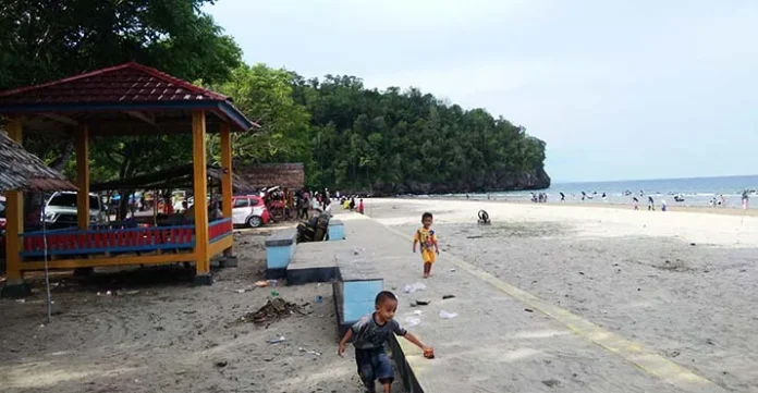 pembenahan_taipa Pembenahan Wisata Pantai Taipa Sedot Anggaran Rp5,9 Miliar