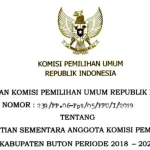 Satu Komisioner KPU Buton Diberhentikan Sementara Satu Komisioner KPU Buton Diberhentikan Sementara