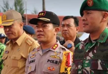 Polres Kendari Bersama Kodim dan Pemkot Komitmen Pemilu Damai Polres Kendari Bersama Kodim dan Pemkot Komitmen Pemilu Damai