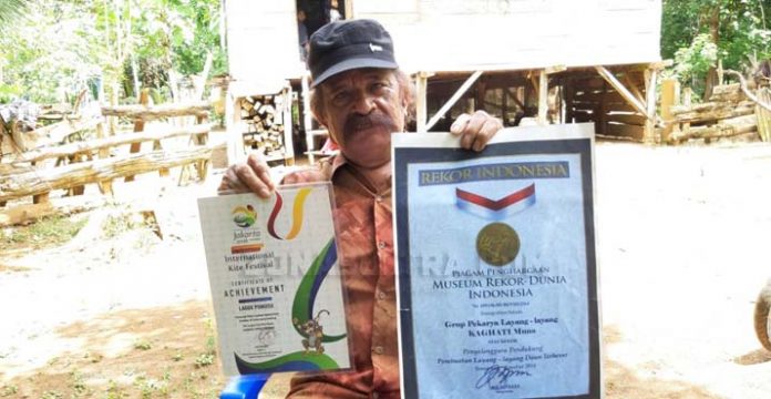 Getir Hidup La Ode Pomusu, Sang Juara Internasional Layang-Layang Tradisional